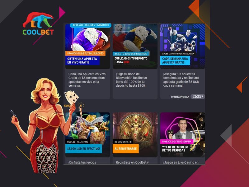 Cómo Usar los Bonos y Promociones de Coolbet