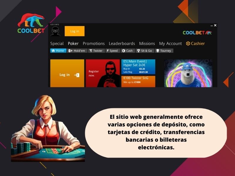Cómo retirar el dinero ganado en el torneo de Coolbet